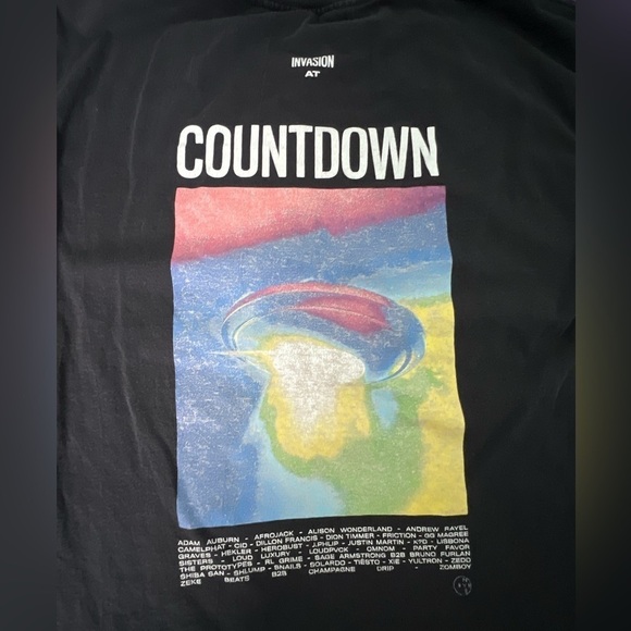 Insomniac Invasion At Countdown T-shirt Size Large - Picture 5 of 6